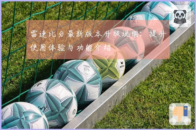 雷速比分最新版本升级说明：提升使用体验与功能介绍